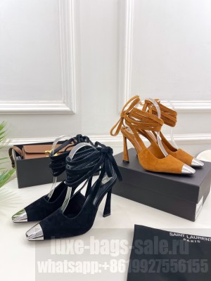 Saint Laurent 10.5cm Heel Ankle-strap 2023 Collection 