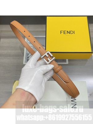 Fendi Women's Calfskin Belt 20mm with FF Buckle 2021 Collection 02