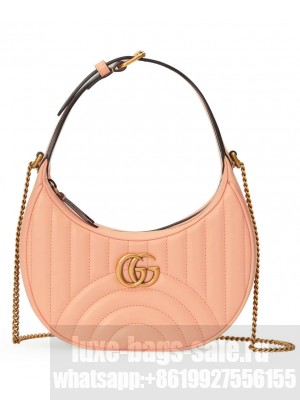 Gucci GG Marmont Matelasse Mini Bag 699514 Pink
