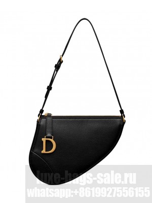 Christian Dior Saddle Rodeo Pouch Black