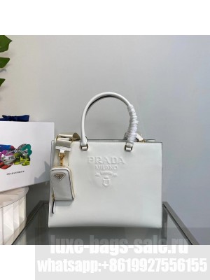 Prada Kristen Saffiano bag 1BD355 white