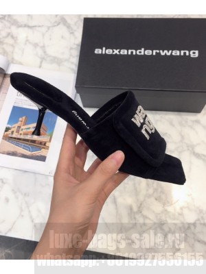 Alexander Wang 5cm Mule shoe black