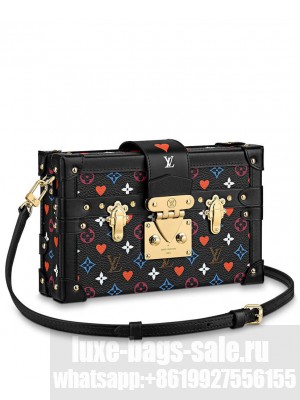 Louis Vuitton Game ON Petite Malle M57454 Black