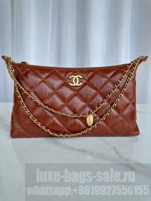 Chanel Medium HOBO BAG AS5498 red