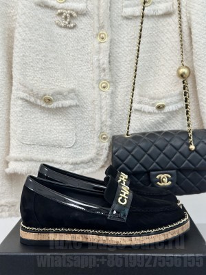 Chanel Loafers With Chain 2024 04