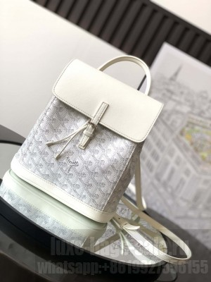 Goyard Alpin Mini Backpack White