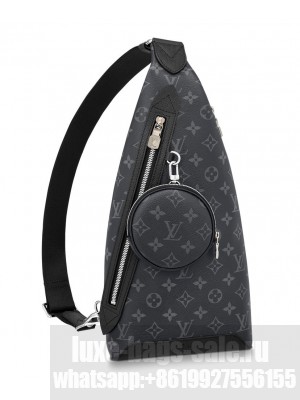 Louis Vuitton Duo Sling Bag M30936 Black