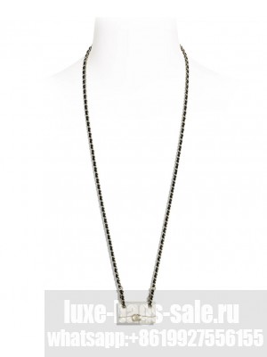Chanel Women's Long Necklace ABA003 White