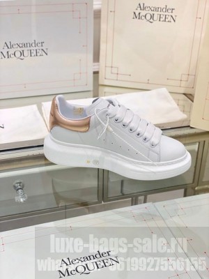 Alexander McQueen Oversized Platform Lace Up Creeper Sneakers Spring/Summer 2020 Collection, Gold
