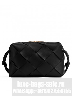 Bottega Veneta Small Cassette Camera Bag 709417 Black