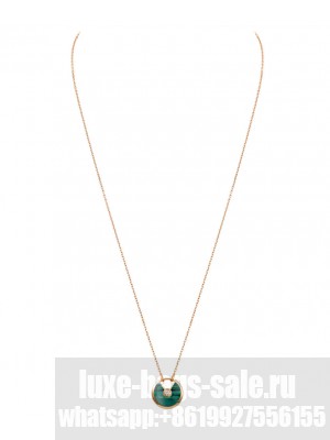 Cartier Women's Amulette De Cartier Necklace, Small Model Green