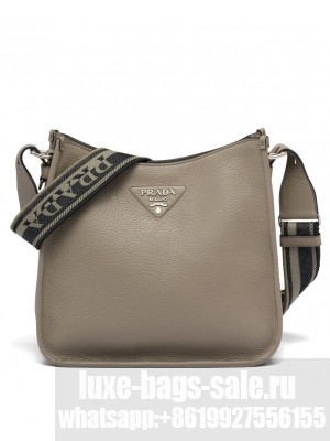 Prada Leather Hobo Bag 1BC073