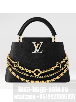 Louis Vuitton Capucines BB M12345 black