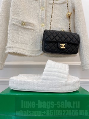 Bottega Veneta Unisex Resort Sponge Towel Slides Sandals 2022 Collection,white