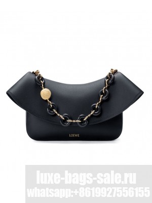 Loewe Medium Ola Shoulder Bag Y22P22 Black