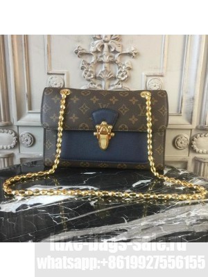 Louis Vuitton Victoire Shoulder 26cm Bag Monogram Canvas Spring/Summer 2018 Collection M44038, Bleu Marine
