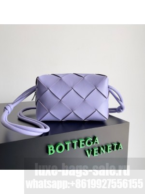 Bottega Veneta Intrecciato Concert Pouch D794258 Purple
