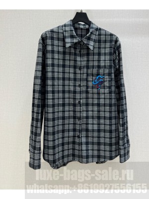 Gucci Women's Check Shirt Black