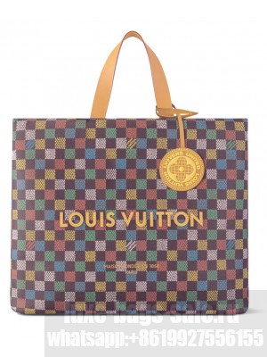 Louis Vuitton Shopper Tote MM Brown