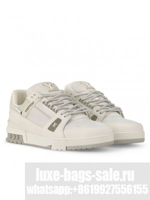 Louis Vuitton Unisex LV Trainer Sneaker 1ADEWO Cream