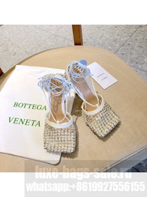 Bottega Veneta Women's Sparkle Stretch White 2021 Collection