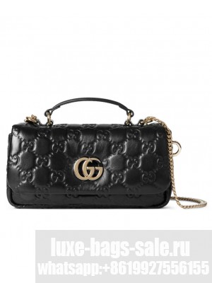 Gucci GG Milano Mini Top Handle Bag 806017 Black