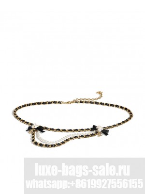 Chanel Belt AB4589 Black