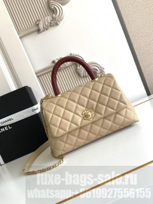 Chanel FLAP BAG WITH TOP HANDLE 92990-3