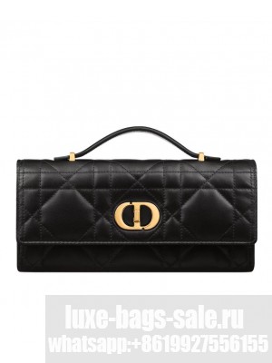 Christian Dior Miss Caro Top Handle clutch Black