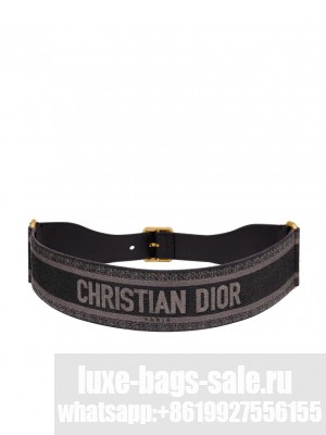 Christian Dior Belt B0001 Black