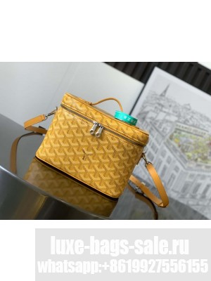 Goyard Muse Vanity Case Yellow
