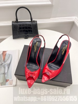 Saint Laurent 10cm Patent Leather Sandals 2022 Collection 02