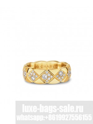 Chanel Coco Crush Ring J12870 Golden