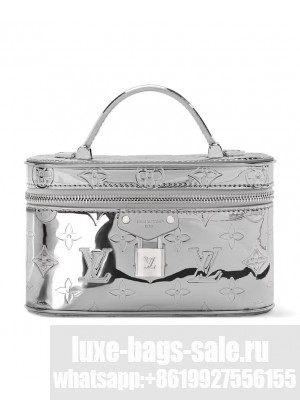 Louis Vuitton Vanity Chain Pouch M26097 Silver
