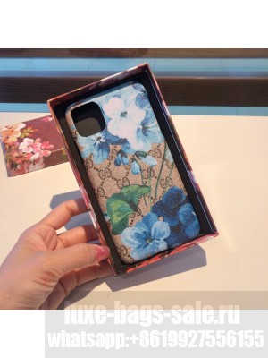 Gucci flower Phone case Blue