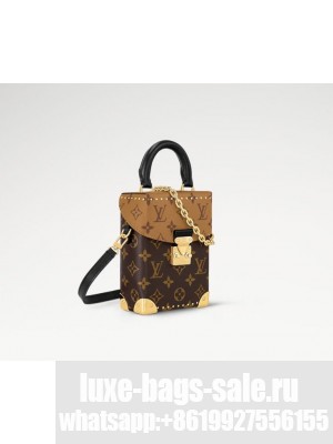 Louis Vuitton Monogram Canvas Camera Box Bag M82465 Brown