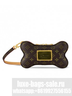 Louis Vuitton Bone Wearable Wallet M12615 Brown