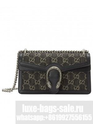 Gucci Dionysus Small GG Shoulder Bag 499623 Black