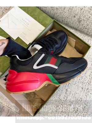 GUCCI                                                                                        Rhyton sneaker