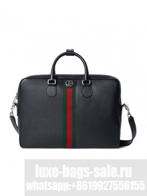 Gucci Ophidia Large Briefcase 834461 Black