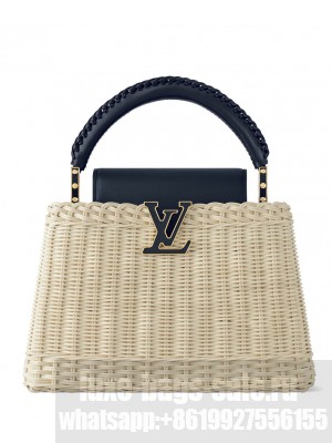Louis Vuitton Capucines BB Bag Dark Blue