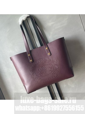 BurBerry Tote Shopping bags BU51091 Wine Red