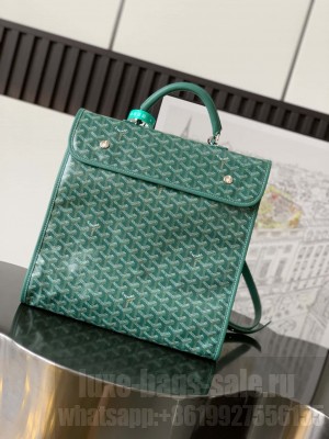 Goyard Saint Léger Backpack Green
