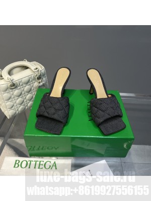 BOTTEGA VENETA Lido mules 9cm Denim Gray