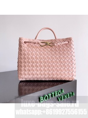 Bottega Veneta Medium Andiamo 766016 pink