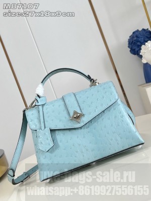 Louis Vuitton Grained Calfskin M86012 light blue