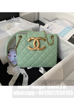 Chanel SMALL MESSENGER BAG AS4596 GREEN