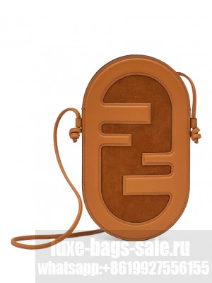 Fendi Phone Holder 7AS055 Coffee