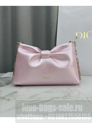 Christian Dior Mini Dior Bow Handbag Pink