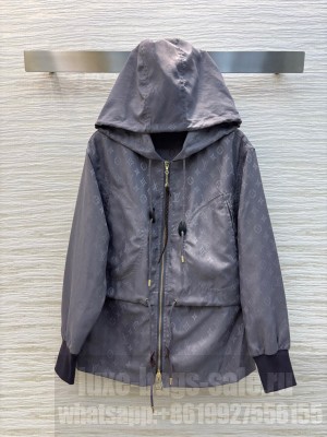 Louis Vuitton Nylon Jacket Grey 2025
